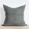 Linen Hand Block-Printed Pillow Cover No. 0269 -Household Daily Necessities pillow cover 269