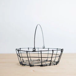 Round Wire Storage Basket -Household Daily Necessities round wire basket5