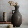 Rustic Textured Vase - Tall 2 Rustic Textured Vase - Tall -Household Daily Necessities rustic textured vase tall