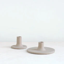 Sand Ceramic Candle Holders -Household Daily Necessities sand ceramic candle holders2