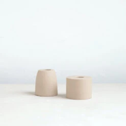 Sand Ceramic Candle Holders -Household Daily Necessities sand ceramic candle holders4