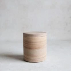 Sandstone Canister With Lid -Household Daily Necessities sandstone canister with lid1