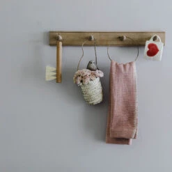 Oak Shaker Peg Rail -Household Daily Necessities shaker peg rail