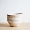 Simple Stoneware Bowl 1 Simple Stoneware Bowl -Household Daily Necessities simple stoneware bowl