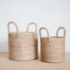 Small Woven Basket Set -Household Daily Necessities small woven basket set