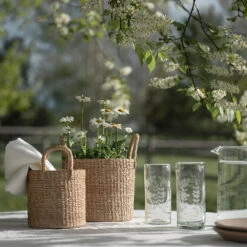 Small Woven Basket Set -Household Daily Necessities small woven basket set3