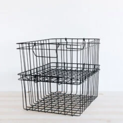 Stacking Storage Basket -Household Daily Necessities stacking shoe basket1