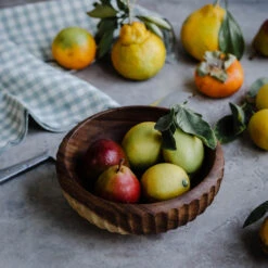 Suar Wood Bowl -Household Daily Necessities suar wood bowl4