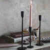 Candlestick - Antique Black -Household Daily Necessities taper candlestick black