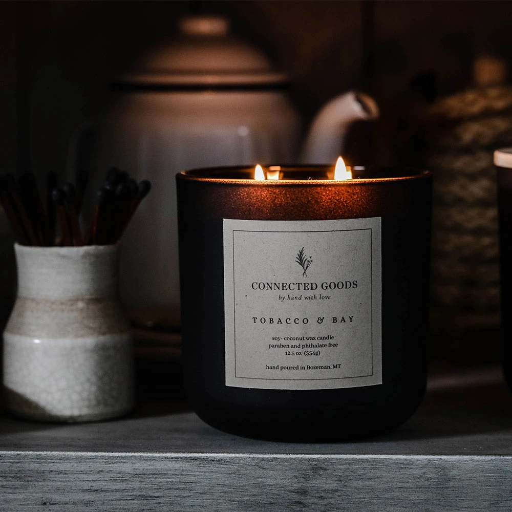 Connected Goods Tobacco & Bay Candle 6 Connected Goods Tobacco & Bay Candle - Image 4