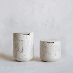 Travertine Canister -Household Daily Necessities travertine canisters
