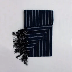 Handwoven Turkish Towel - Indigo -Household Daily Necessities turkish towel navy1