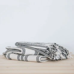 Handwoven Turkish Towel - Ticking Stripe