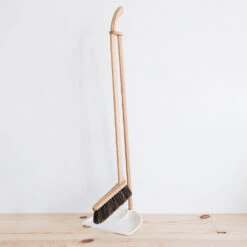 Standing Broom And Dustpan Set