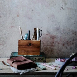 Wood Caddy Organizer -Household Daily Necessities wood caddy organizer