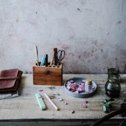 Wood Caddy Organizer -Household Daily Necessities wood caddy organizer2