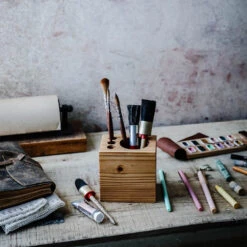 Wood Caddy Organizer -Household Daily Necessities wood caddy organizer4