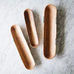 Wild Olive Wood Cracker Tray Set -Household Daily Necessities wood cracker trays