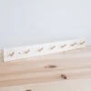 Birch Peg Rail - 7 Hook -Household Daily Necessities wood peg rail 7 hook1