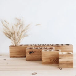 Wood Caddy Organizer -Household Daily Necessities wooden caddy1