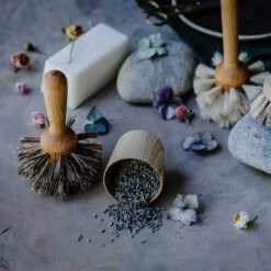 Everyday Pan Brush -Household Daily Necessities wooden dish brushes4