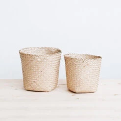 Woven Basket Planter -Household Daily Necessities woven planters
