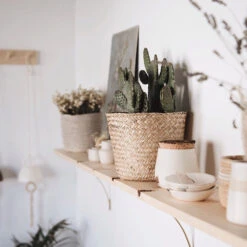 Woven Basket Planter -Household Daily Necessities woven planters1